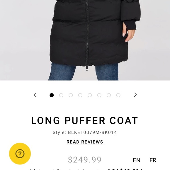 BENCH Long Puffer Winter Jacket size XS - Picture 5 of 6